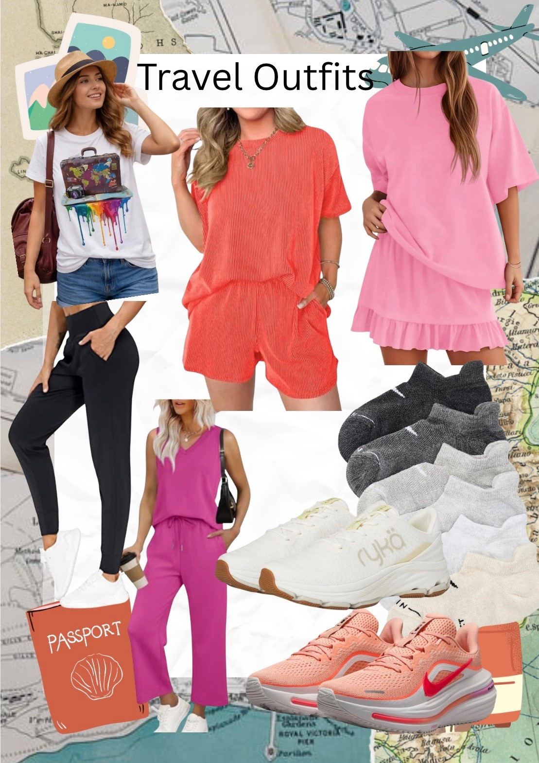 ✈️ Effortless travel style, but make it cute and comfortable.

Whether you’re airport hopping, road-tripping, or exploring a new city, these looks are all about easy layers, breathable fabrics, and sneakers that can keep up. From comfy sets to throw-on dresses, you don’t have to sacrifice style for comfort when you’re on the go.

Save this for your next trip ✈️🧳

#TravelStyle #AirportOutfit #TravelOutfits #ComfyStyle #AthleisureLook

#LTKOver40 #LTKTravel #LTKActive