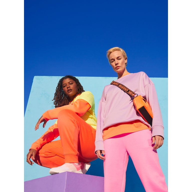 Love & Sports All Gender Fleece Crewneck Sweatshirt | Walmart (US)