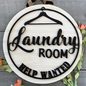 Laundry Room Sign Funny Laundry Room Sign Laundry Room | Etsy | Etsy (US)