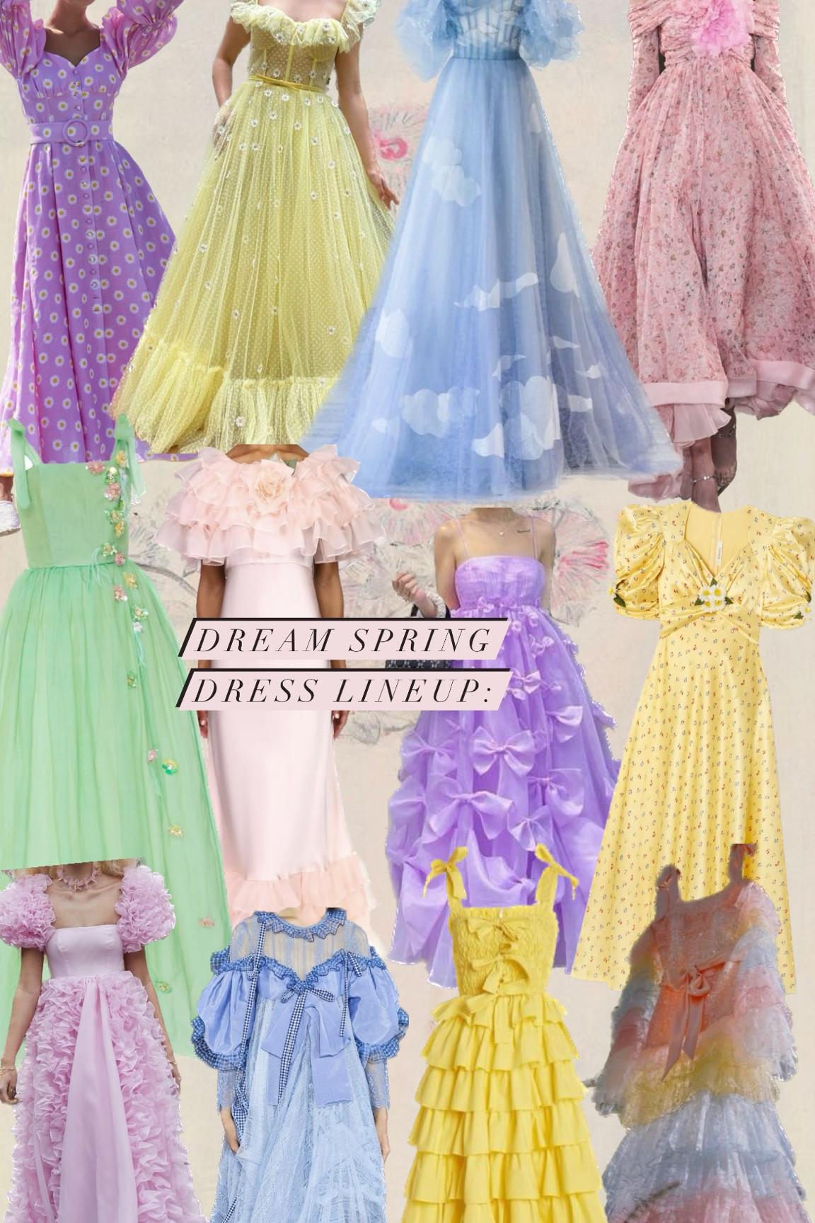 Dream spring dress lineup. 🦋🌷🌼

#LTKSeasonal