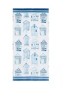 Nautical Houses Beach Towel | Belk