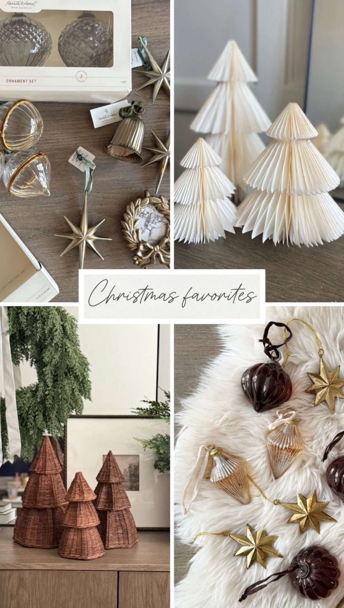 Christmas 2025 favorites | Christmas ornaments | neutral Christmas decor 

#LTKHome #LTKSeasonal