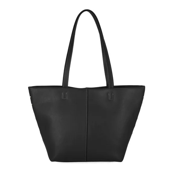 Scenario Women's Tote Handbag, Black | Walmart (US)