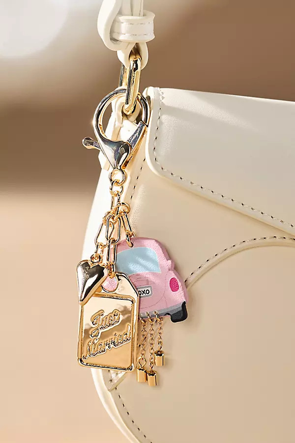 Just Married Bag Charm | Anthropologie (US)