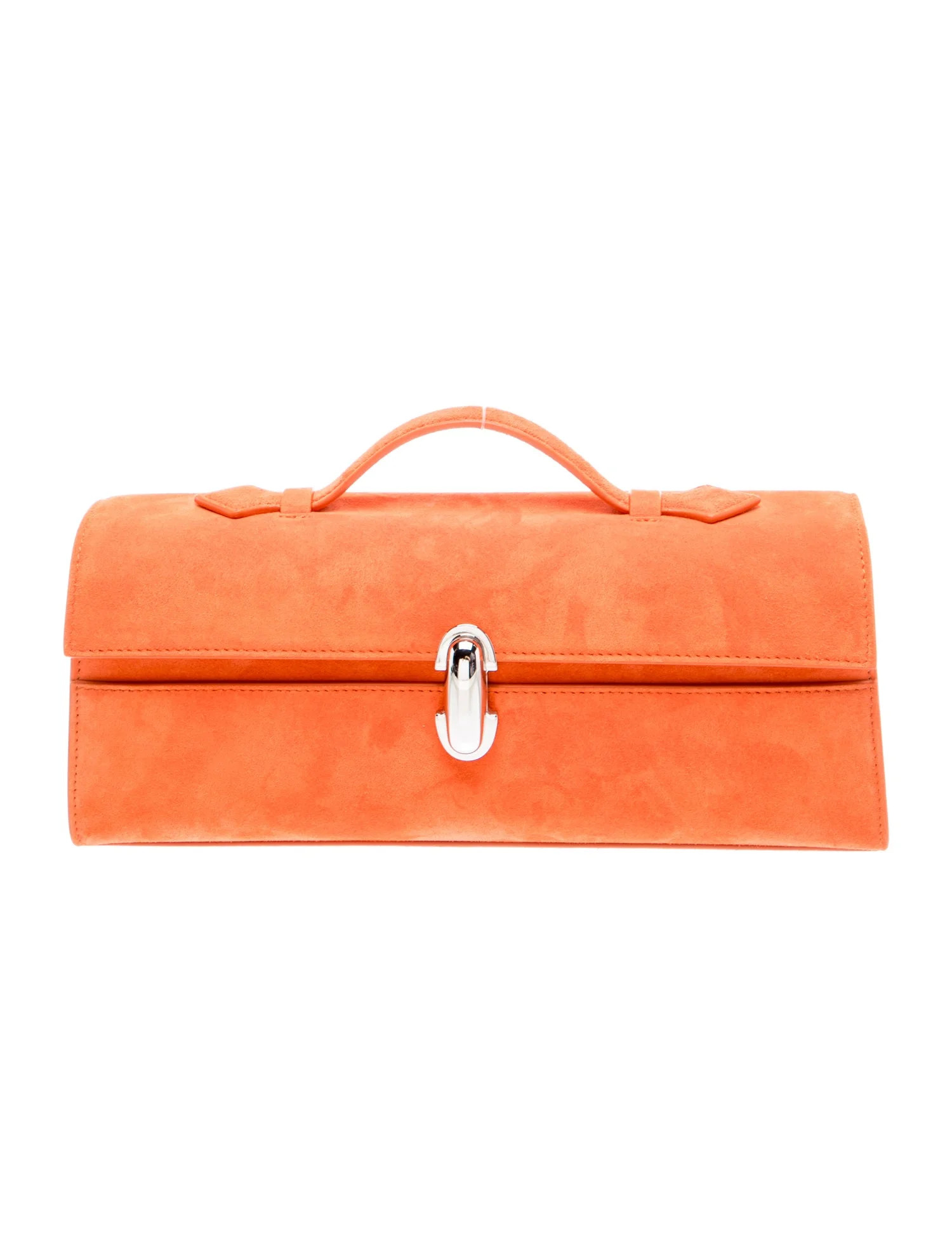 Savette Suede Slim Symmetry Pochette | The RealReal