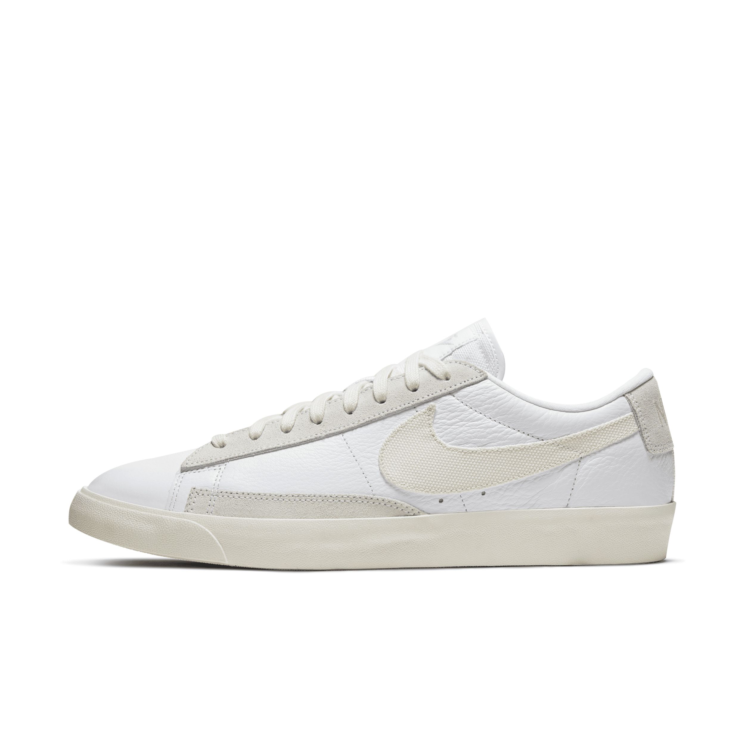 Nike Men's Blazer Low Leather Shoes in White, Size: 7.5 | CW7585-100 | Nike (US)