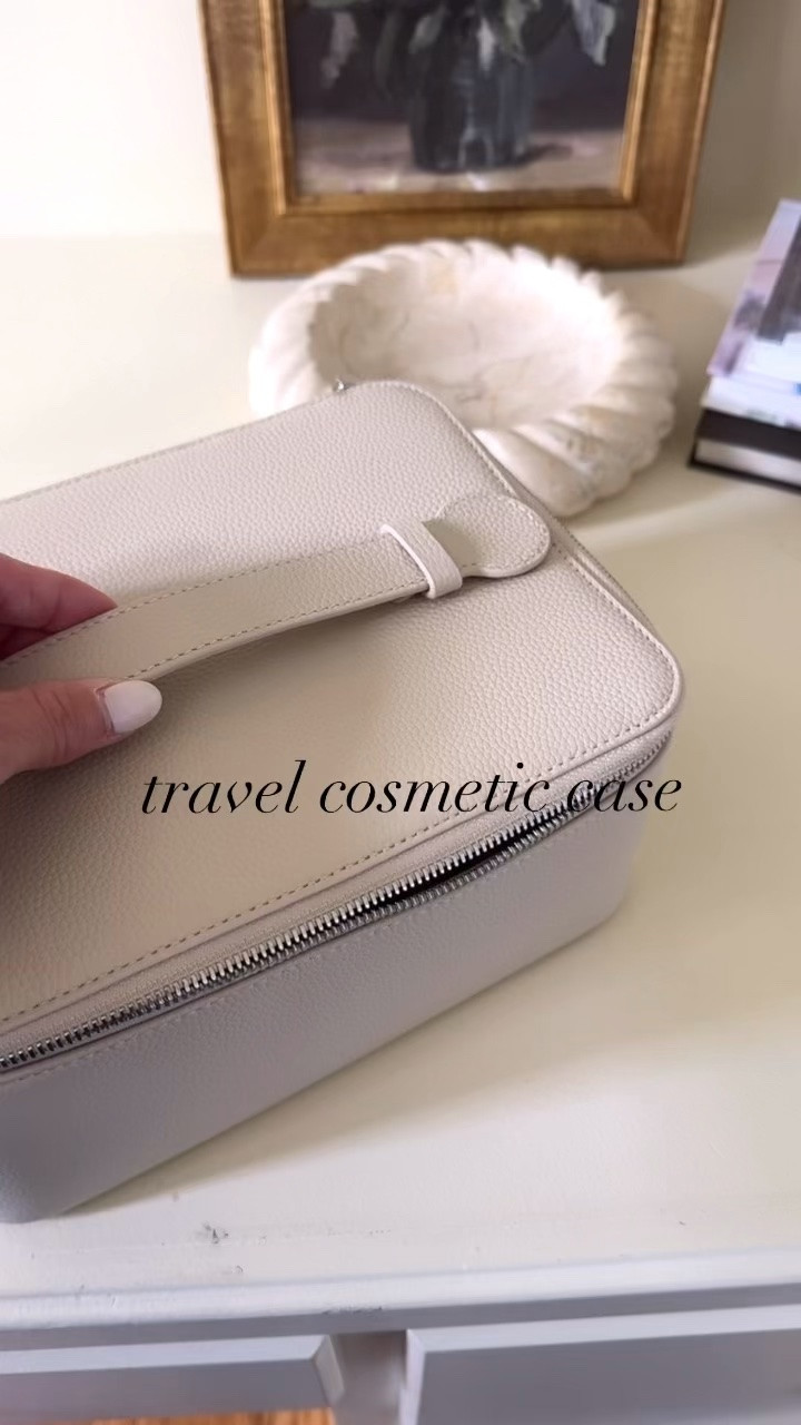 Cosmetic case for travel or for your everyday. Love the dividers to stay organized.

#LTKmomlife #LTKHome #LTKBeauty