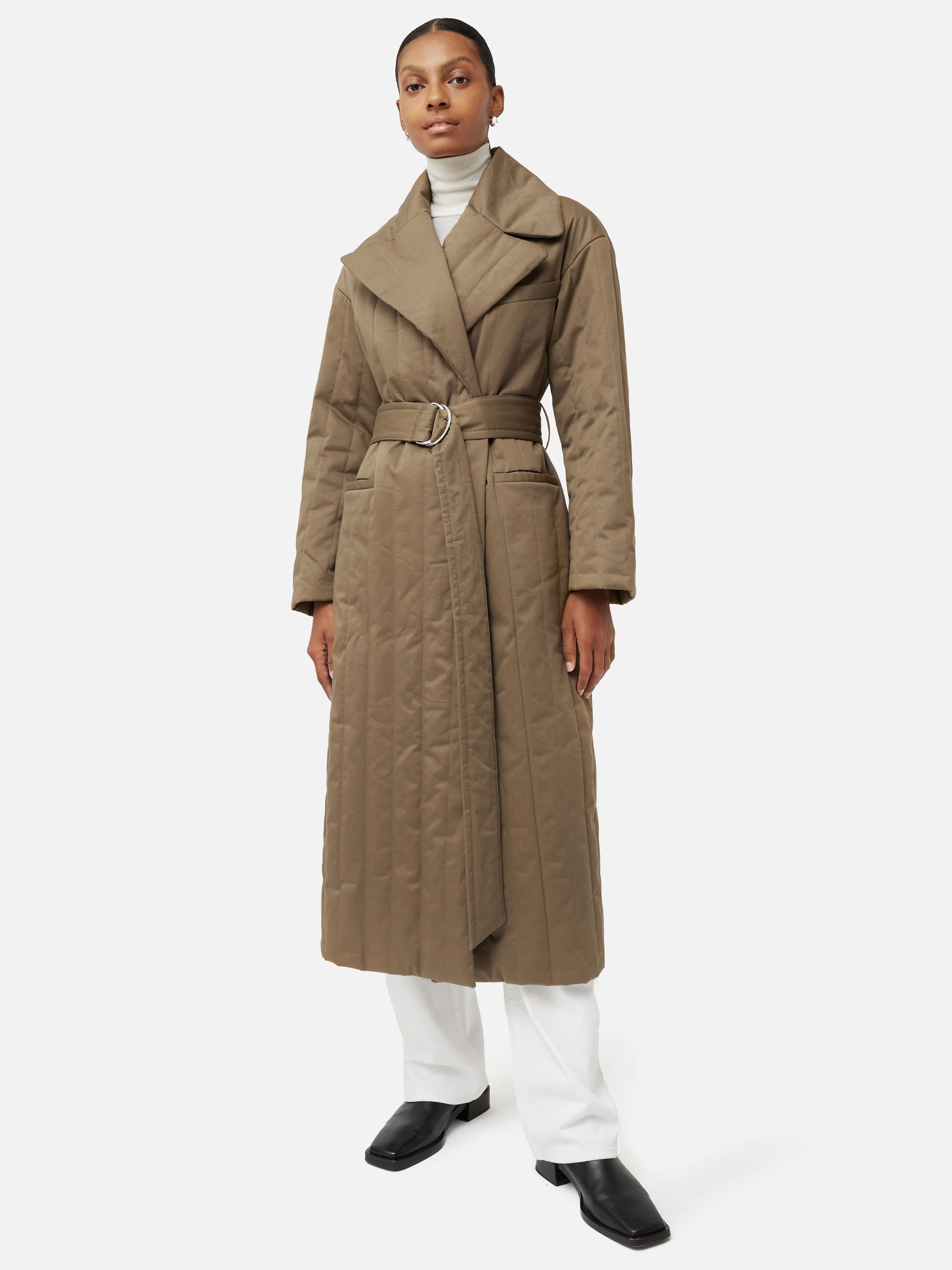 Freya Quilted Trench Coat | Jigsaw (UK)