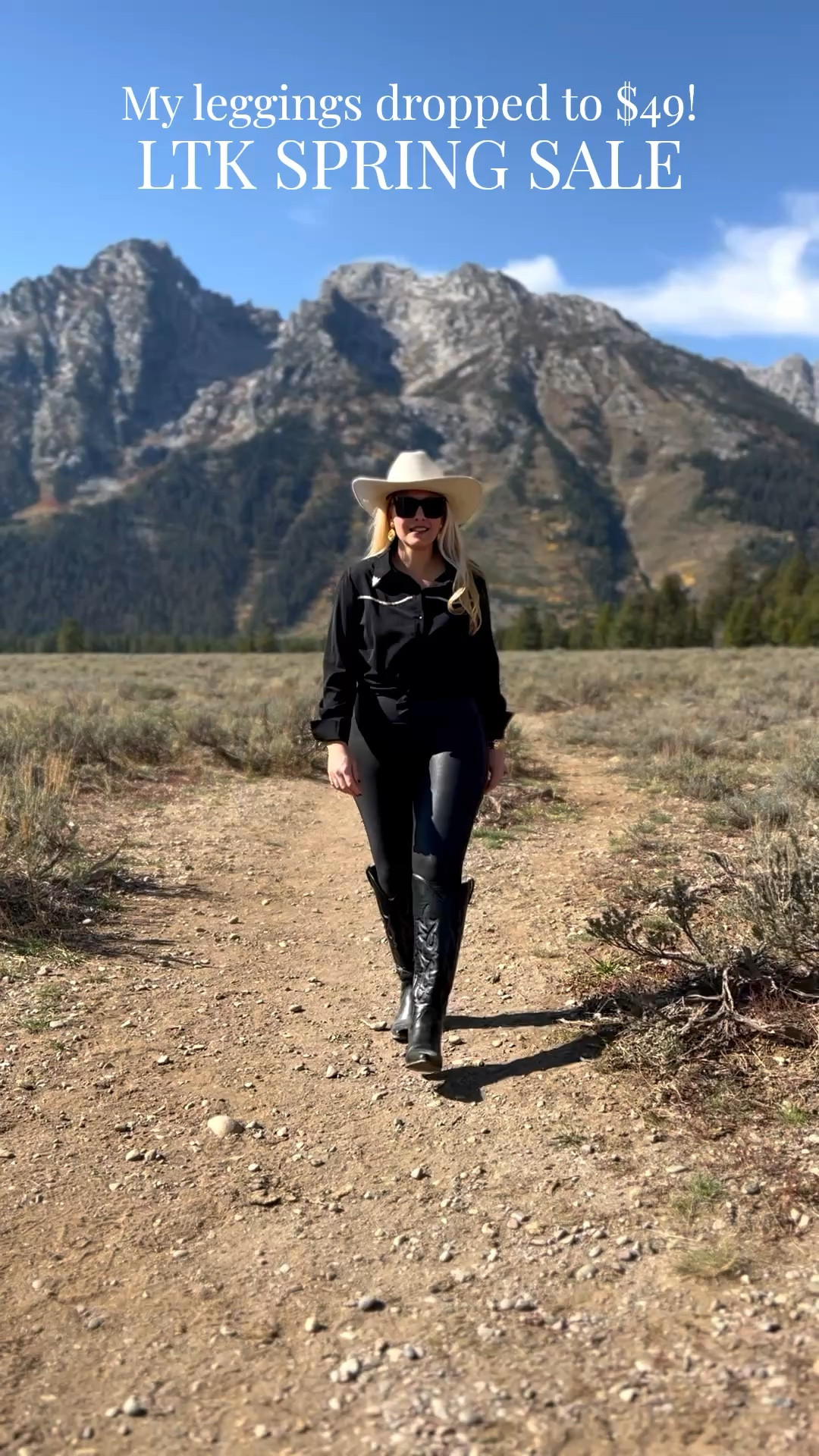 🚨LTK SPRING SALE: Love my leggings? They’re included in the LTK SPRING SALE happening now thru 3/15/26.

👖These @Spanx faux leather leggings are so comfy! I’ve had these for years and they are a staple item for me, especially in the fall! I’m wearing a large and they fit true to size. The view of the Grand Teton mountains in the distance isn’t too bad either!

#spanx #leggings #spanxstyle

#LTKTravel #LTKgrwm #LTKvlog #LTKOver40 #LTKU #LTKSpringSale #LTKSeasonal #LTKMidsize #LTKWorkwear #LTKootd #LTKstorytime #LTKSaleAlert