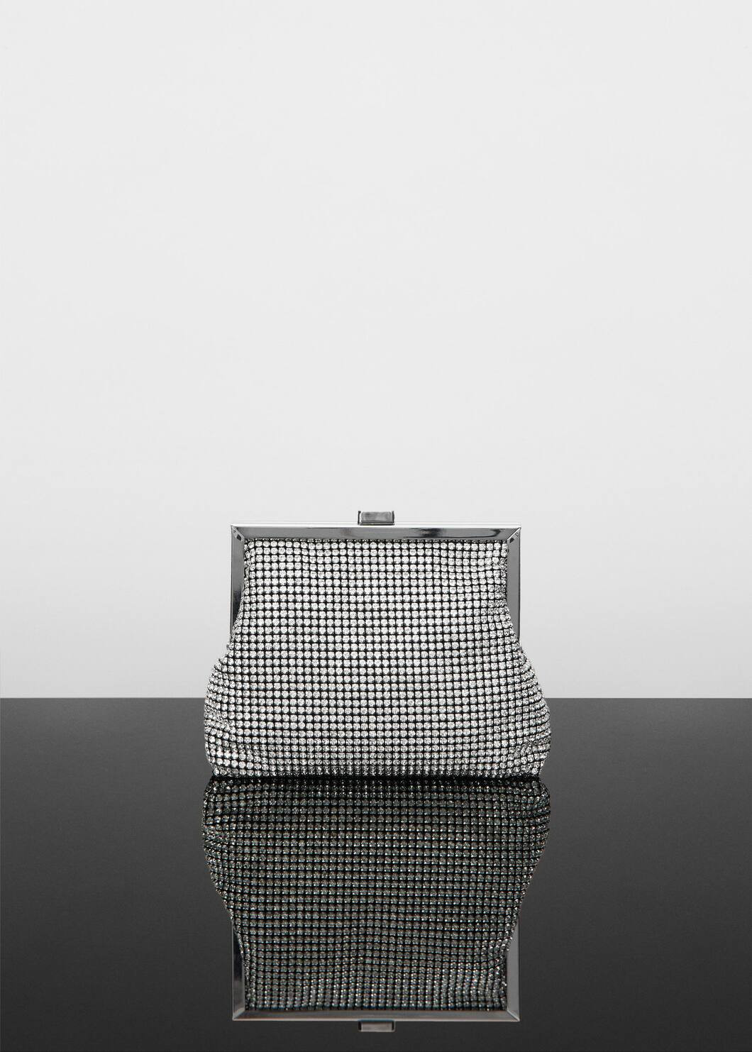 Crystal clutch bag -  Women | Mango United Kingdom | MANGO (UK)