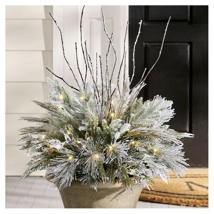 Snowfall Urn Filler | Grandin Road | Grandin Road