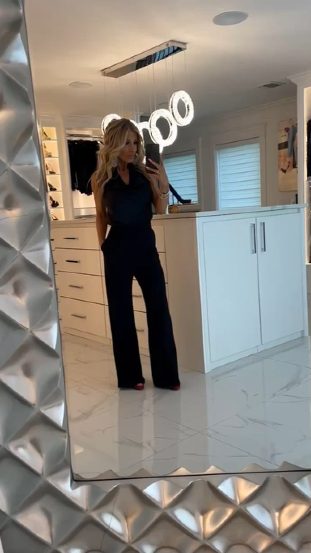 Jumpsuit that looks like pants and a shirt 
(Wearing size xs) 

#LTKStyleTip #LTKFindsUnder100 #LTKSaleAlert