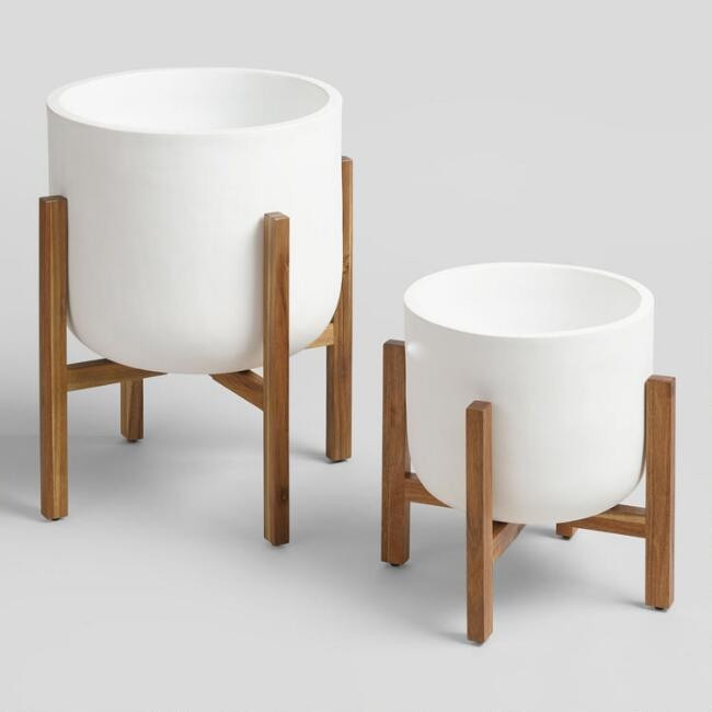 Ceramic Sevilla Outdoor Planter | World Market