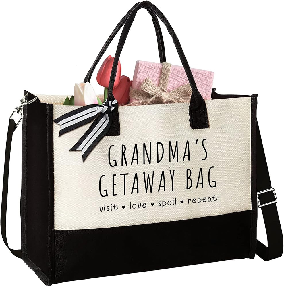Grandma Gifts - Gifts for Grandma from Grandchildren - Tote Bag | Amazon (US)