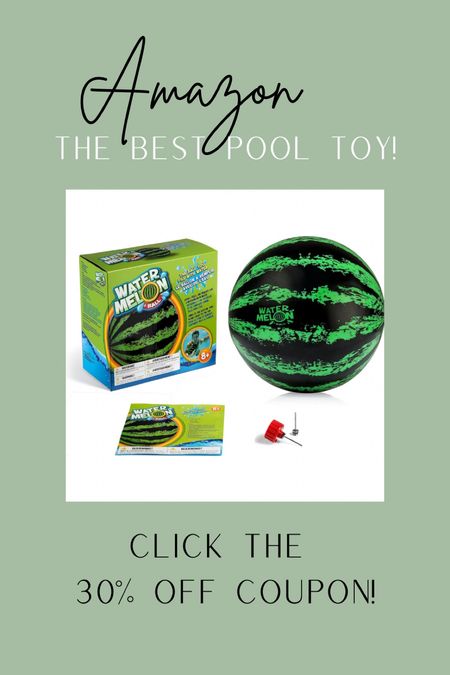 Amazon Watermelon Ball Pool Toy



Viral Watermelon ball pool toy. Trending watermelon ball pool toy on sale.

#LTKswim #LTKsalealert #LTKfamily