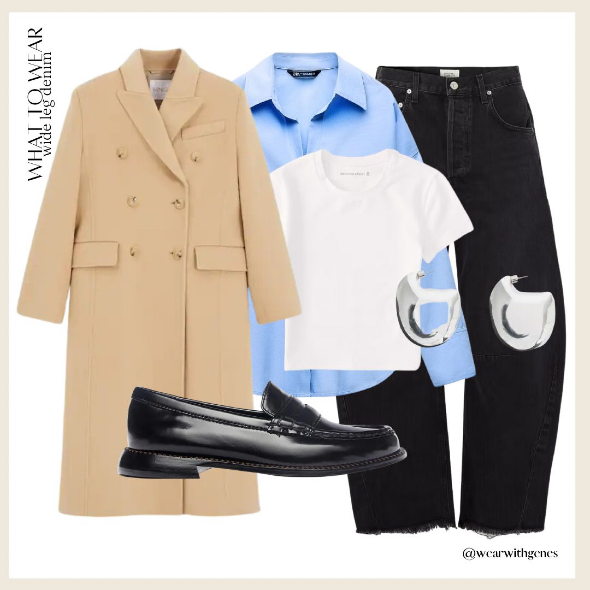 HOW TO WEAR - wide leg denim 

#LTKunder100 #LTKstyletip