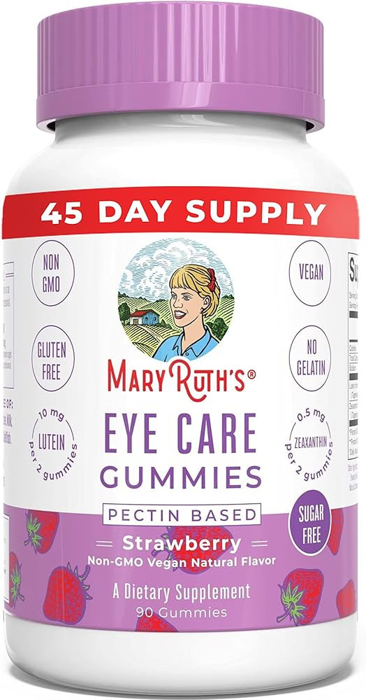 MaryRuth Organics Vitamin, 45 Day Supply, Eye Care Gummy for Adults and Kids, Supplements, Vegan, No | Amazon (US)