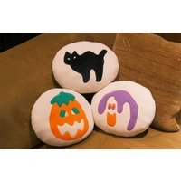 Handmade Sugar Cookie Pillow, Halloween Decor, Cute Plush Decor Throw Party Outdoor Home Decorations Cushion, Gift | Etsy (US)