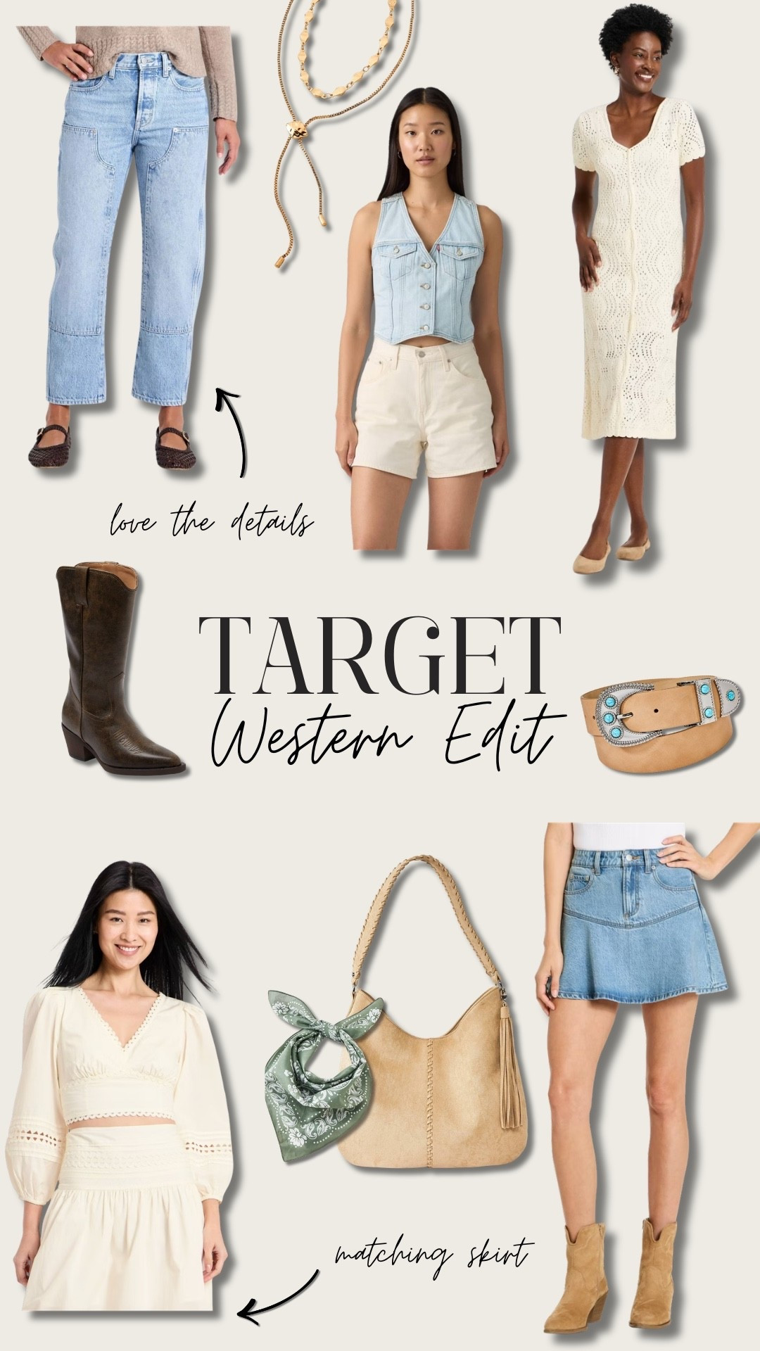 Y’all 👀 the Western edit is now 30% off❣️ So many trendy pieces from this drop. 🤠✨🎯🤍



#LTKSaleAlert #LTKootd #LTKFestival