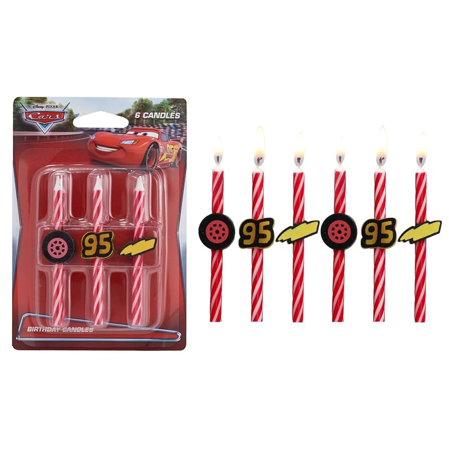 Cars Icon Birthday Candles | Amazon (US)