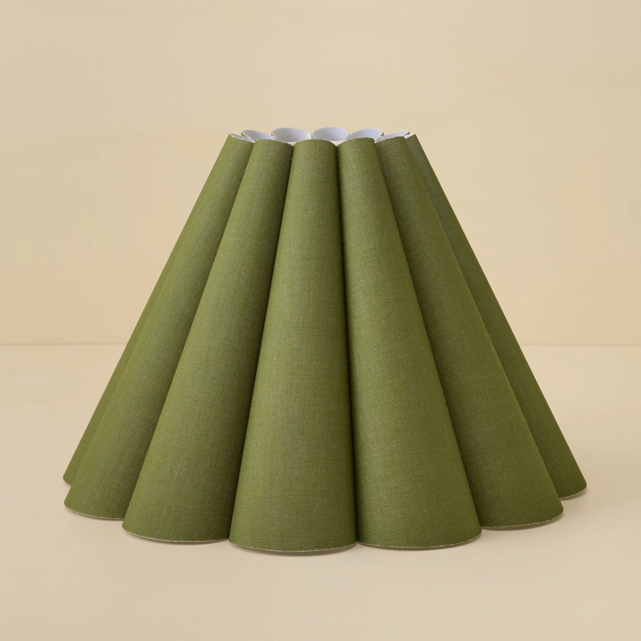 Linen Scallop Shade - Calla Green | Magnolia