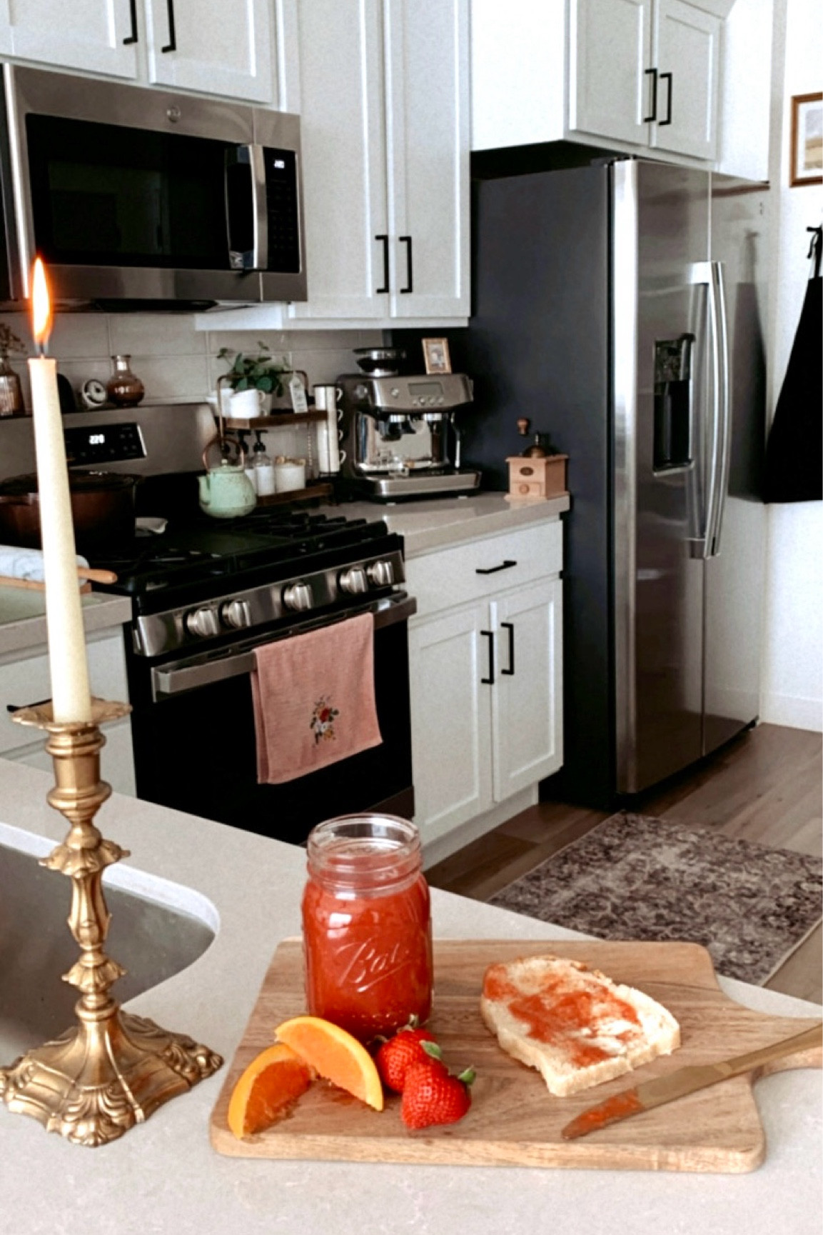 Made some strawberry & cara cara orange jam 🍓🍊
Reel on IG: @modelkrystala 

#LTKhome #LTKfamily #LTKstyletip