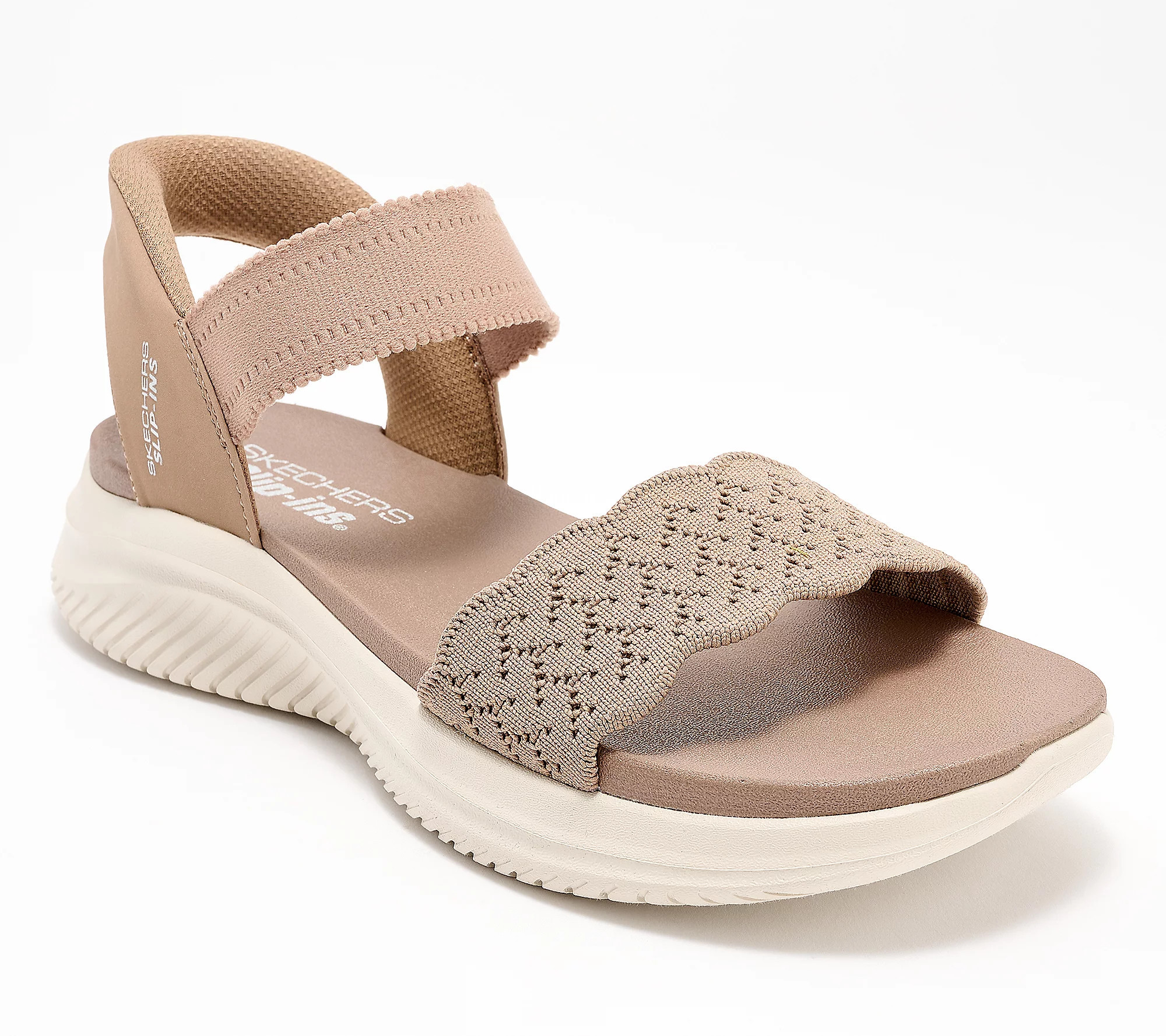 Skechers Slip-ins Ultra Flex Washable Knit Sandals | QVC