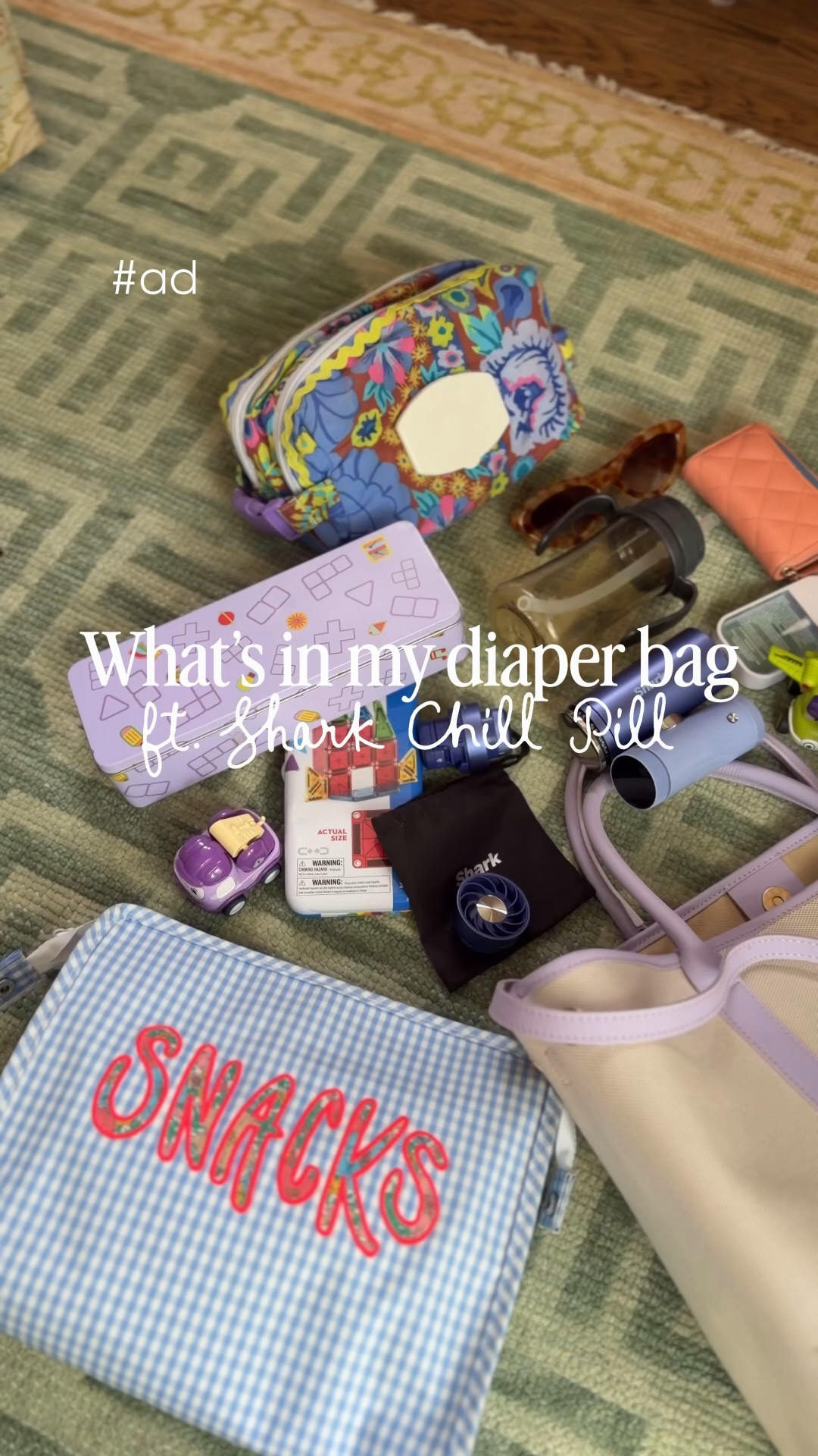 #ad calling all moms to immediately add a @sharkhome ChillPill from @target  to their bag this summer! I’m obsessed with this little 3-in-1 gadget & toss it in every bag I use! Comment CHILL & I’ll send you a link! 🧊#TargetPartner #SharkPartner #SharkChillPill @shop.ltk #liketkit