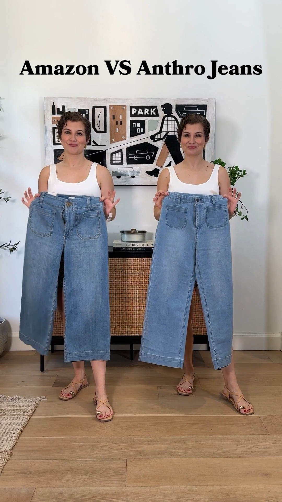 Amazon vs anthro jeans! 

#LTKSaleAlert #LTKSeasonal #LTKFindsUnder100