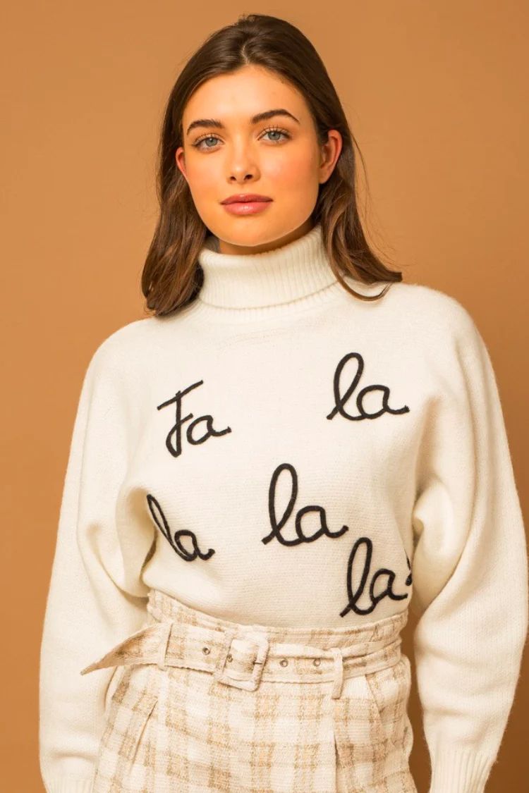 Falala Turtleneck Sweater | Confête