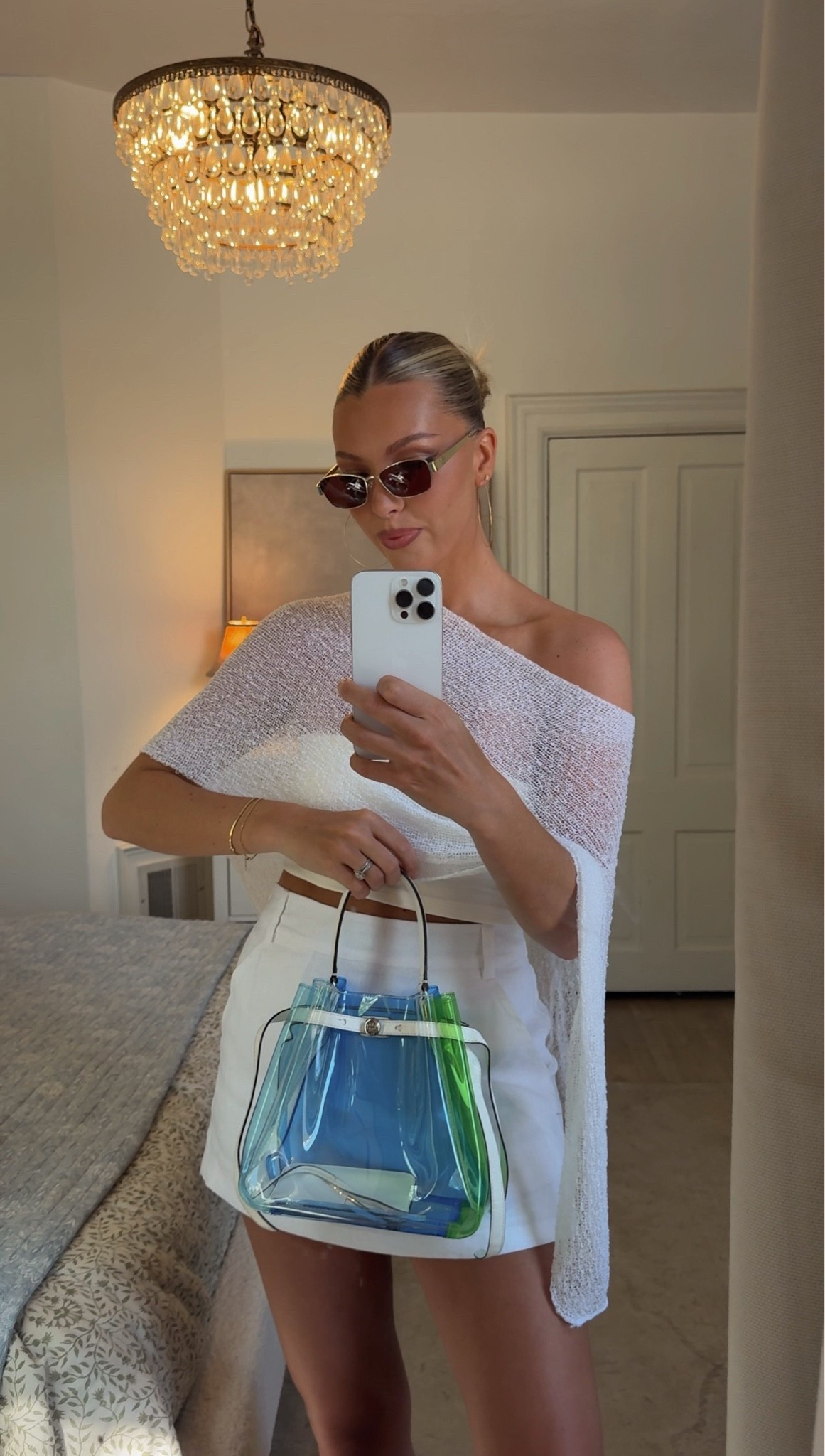 consider this my summer uniform 🩴💧 @bloomingdales-us  @toryburch #bloomiespartner #bloomingdales

#LTKootd #LTKgrwm #LTKSeasonal