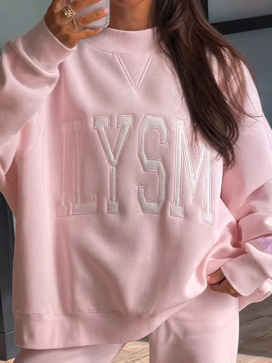 "ILYSM" Mock Neck Sweatshirt | +Plus Available | Shop Talulah