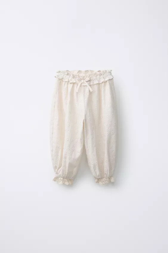 EMBROIDERED JOGGERS | Zara US