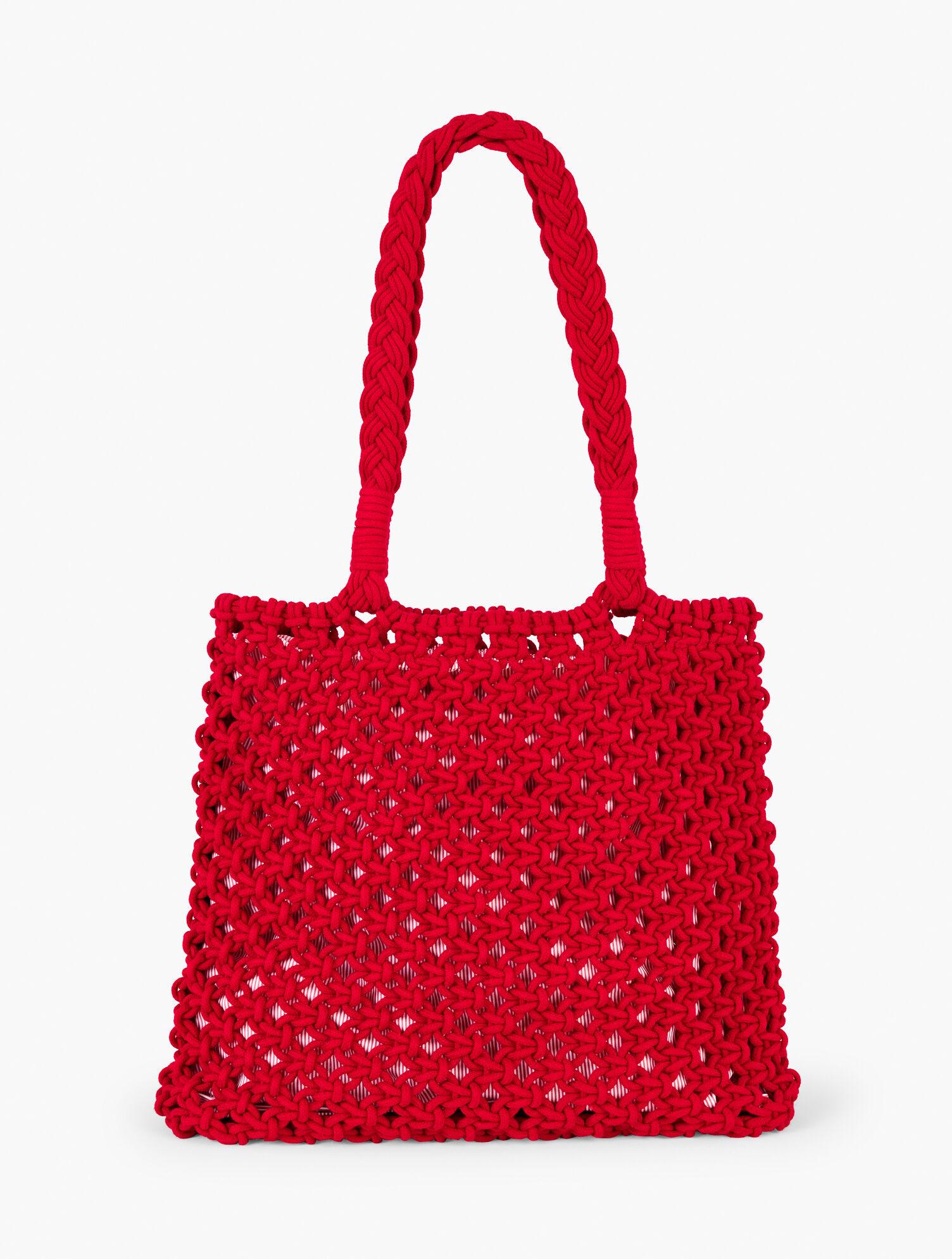 Knotted Cotton Cord Tote | Talbots