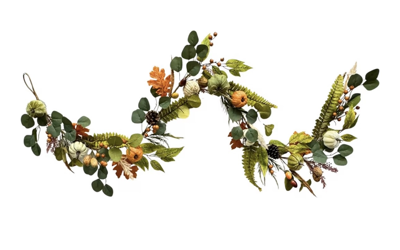 7% off 🎉

6ft Fall Garland with Pumpkin Pinecone Arons Eucalyptus and Maple Leaves for Fall Thanksgiving Halloween Mantel Table Indoor Outdoor Decor

#LTKSeasonal #LTKHome