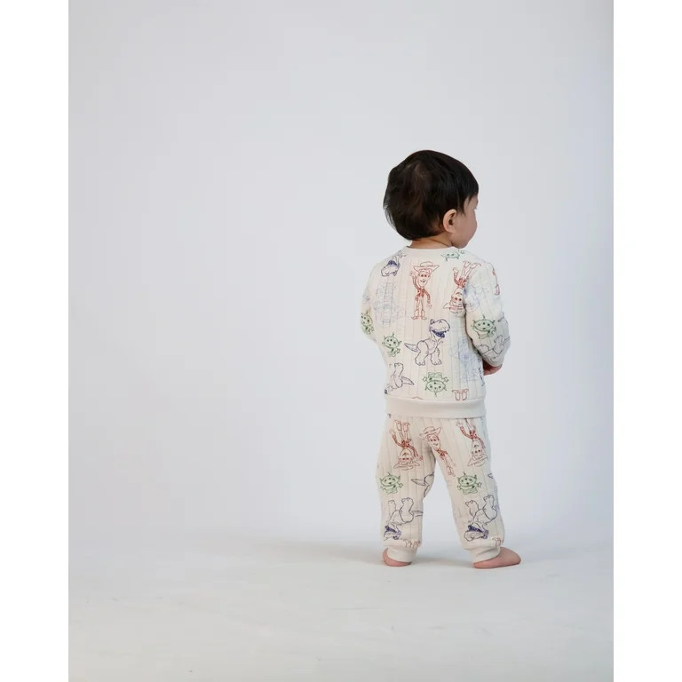Toy Story Baby Boy Quilted Jogger Set, Sizes 0/3 Months - 24 Months | Walmart (US)