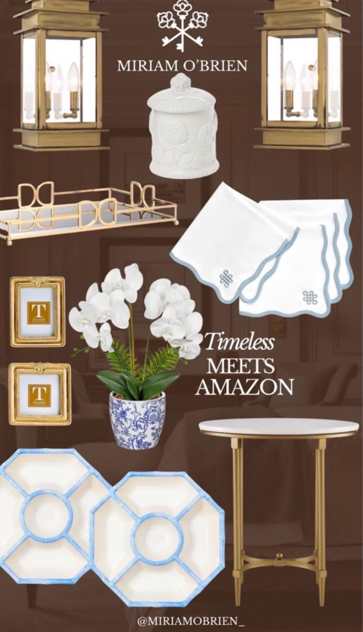 Timeless meets Amazon 

Follow me @miriamobrien  on IG and TikTok 

#Timeless #Amazon #homedecor

#LTKSeasonal #LTKOver40 #LTKHome

#LTKSeasonal #LTKOver40 #LTKHome