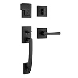 Baldwin Spyglass Single Cylinder Front Door Handleset Featuring Microban Antimicrobial Protection an | Amazon (US)
