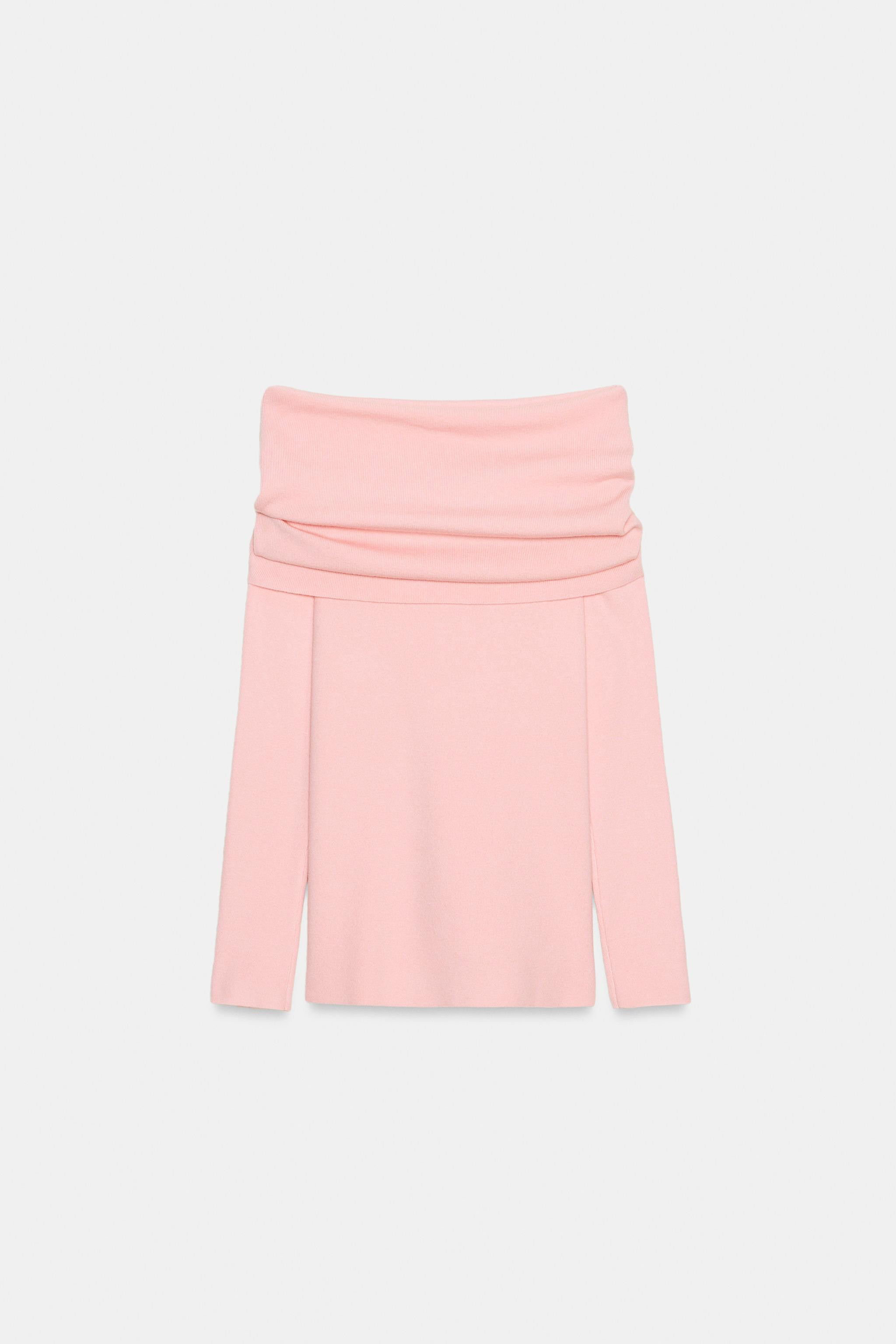 OFF SHOULDER KNIT JUMPER | Zara US