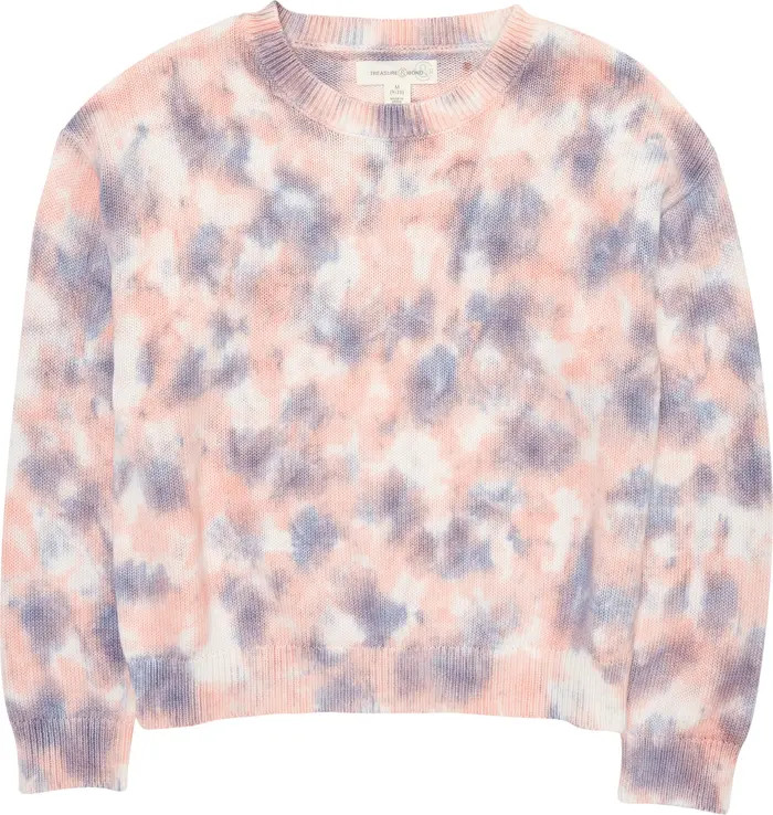 Treasure & Bond Kids' Tie Dye Sweater | Nordstrom | Nordstrom