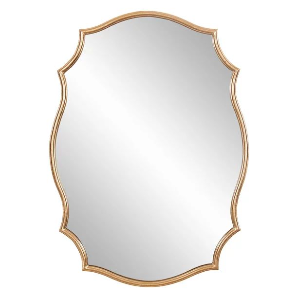 Patton Wall Decor 24x36 Modern Glam Gold Wall Accent Mirror | Walmart (US)