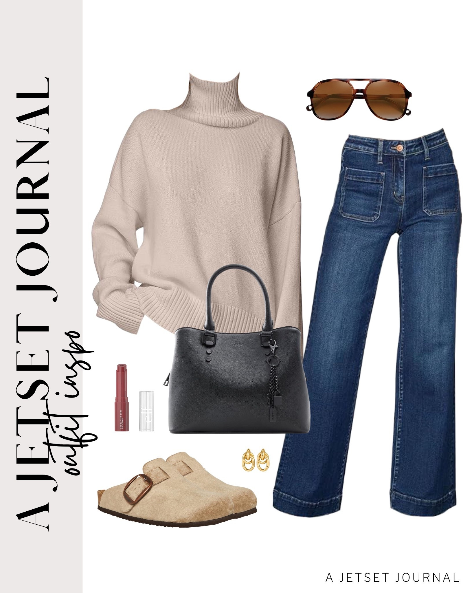 These jeans and turtleneck sweater are super comfy and stylish!
vegan leather purse, straight leg jeans, clogs, elf lip balm, casual look, vacation style, winter style, makeup must have, beauty favorite, winter outfit, functional bag, amazon fashion, affordable style

#LTKSeasonal #LTKU #LTKBeauty