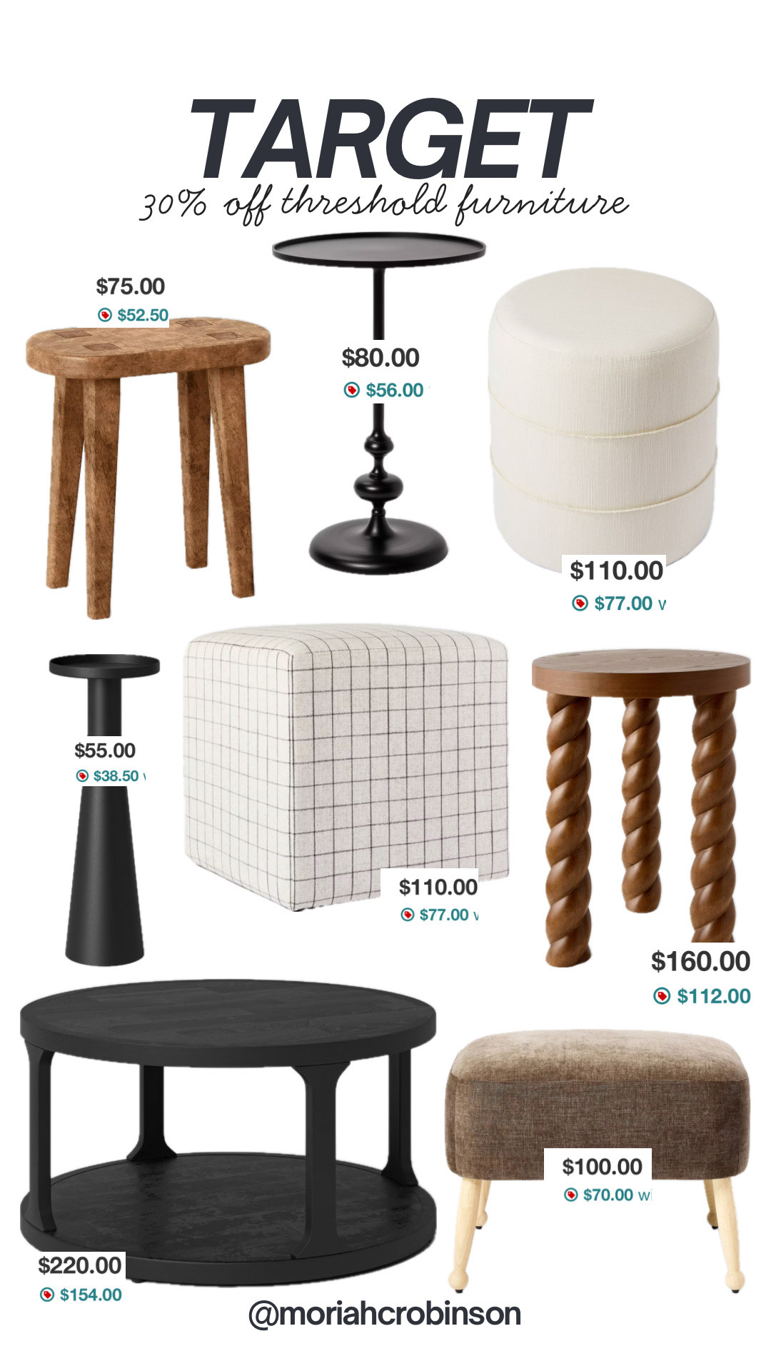 Target — 30% off select threshold furniture!

Home, decorations, decor, interior design, target sale

#LTKFindsUnder100 #LTKHome #LTKSaleAlert