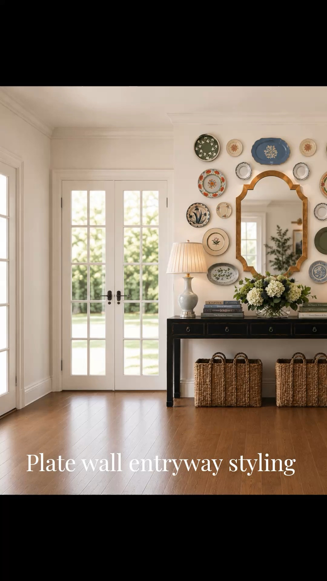 Loved styling this entryway console for a client! Plate walls are so fun but can get tricky trying to match up so these pre made sets from @Etsy are amazing

#LTKdayinmylife #LTKHome #LTKSaleAlert