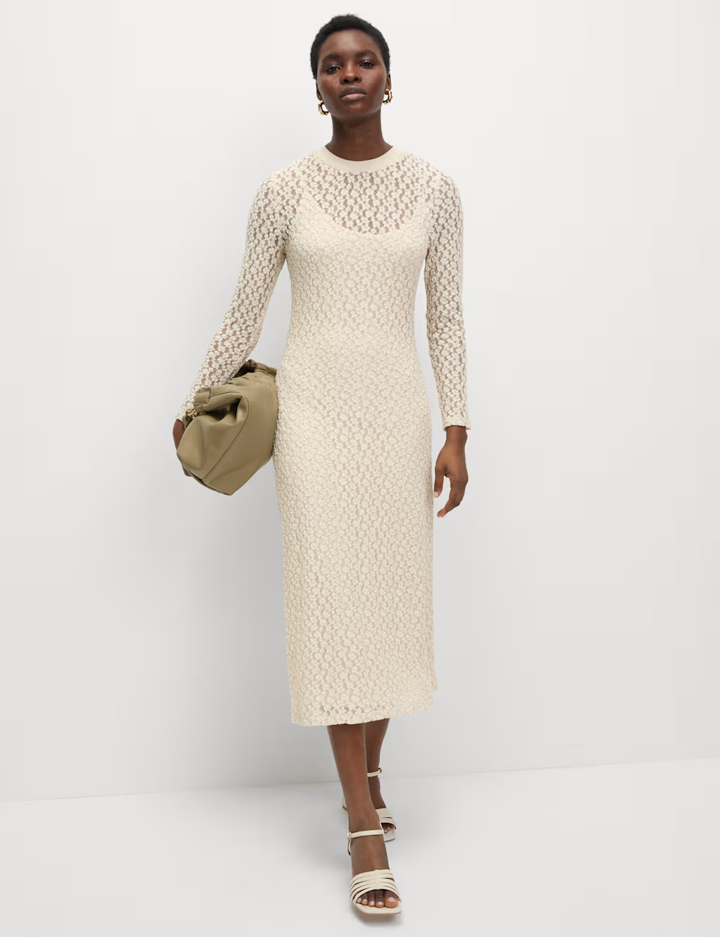 Lace Midaxi Column Dress | Marks & Spencer IE