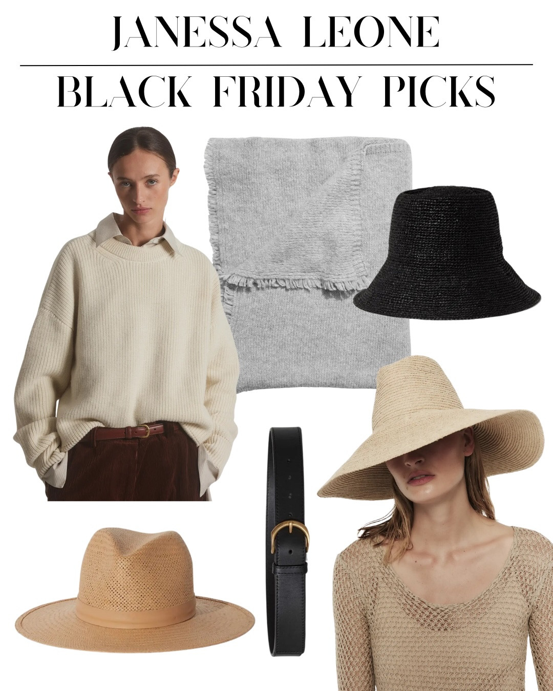 Black Friday Deals Continue! Check out these fabulous hats from IG favorite brand Janessa Leone. From Chic vacation hats, to fabulous RTW, theres something for everyone! 

 #LTKCyberWeek #LTKSaleAlert