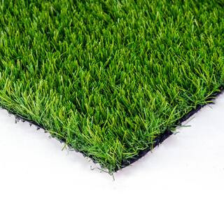 TrafficMaster Verde 12 ft. Wide x Cut to Length Green Artificial Grass Turf TMVERDE12CTL - The Ho... | The Home Depot
