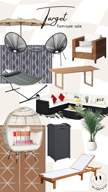There is a huge sale on patio furniture right now at Target! 

Everything is so cute! 

#LTKhome #LTKsalealert #LTKSeasonal