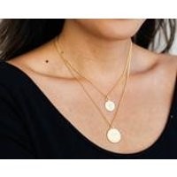 Gold Coin Necklace Set / Turkish Coin Necklace / Ottoman Coin Necklace / Gold Disc Necklace / Medallion, Round Pendant / Everyday Jewelry | Etsy (US)