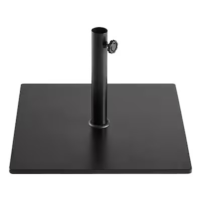 Style Selections Umbrella base Black Patio Umbrella Base | Lowe's